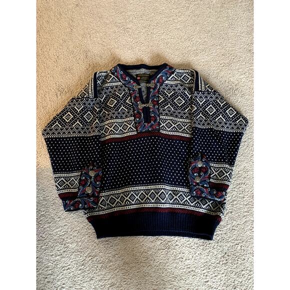 Norsk Wear 100% Wool Sweater Made in Norway Size XS - Picture 1 of 7